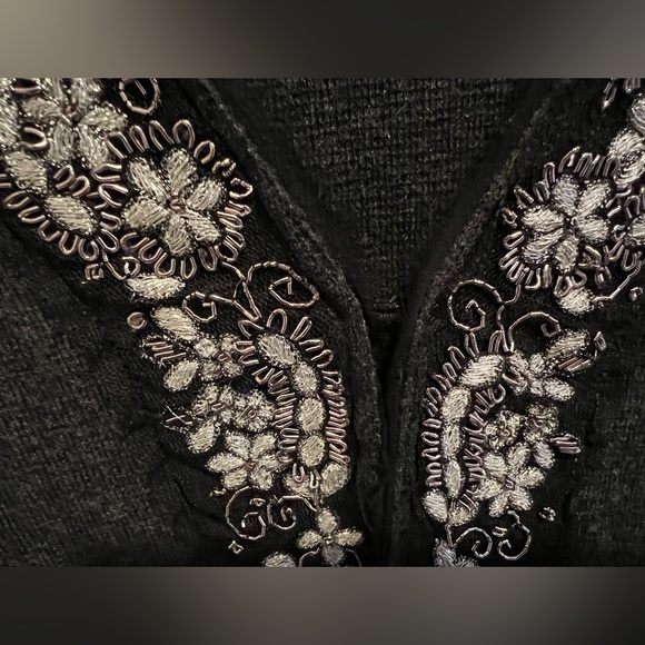 Talbots dark grey cardigan size S - Picture 4 of 7